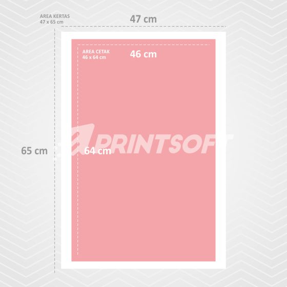 Cetak Offset Art Paper 120 47x65cm