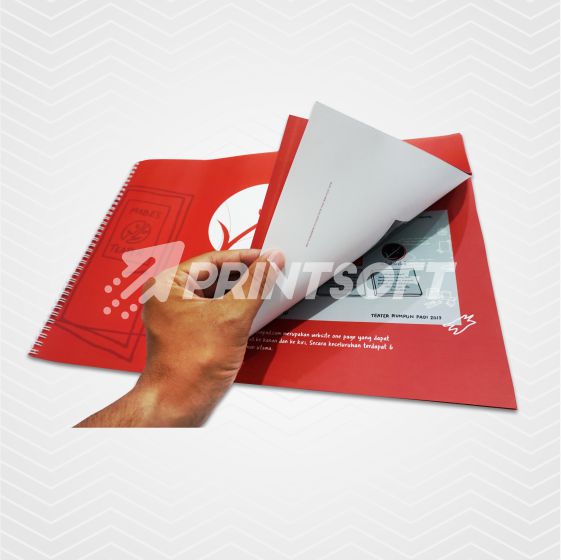 Cetak Buku A3 Artpaper 150 Gsm