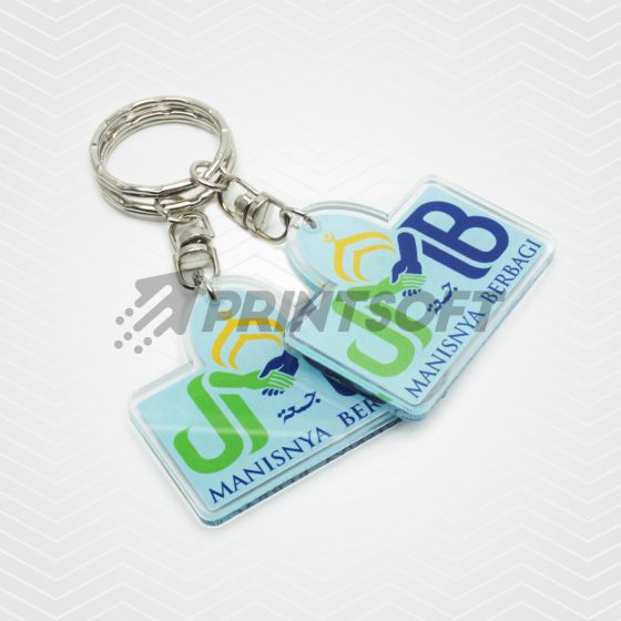 Gantungan Kunci Akrilik 30cm