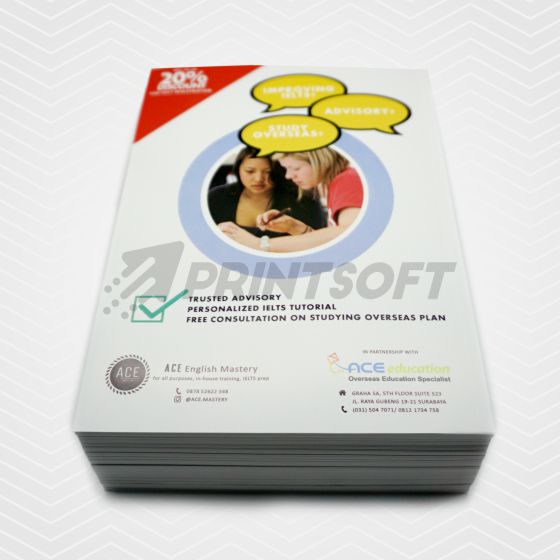 Brosur Flyer A5 1 Hari Kerja