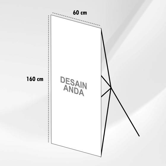 X Banner Albatros 210 gsm 60 x 160 cm