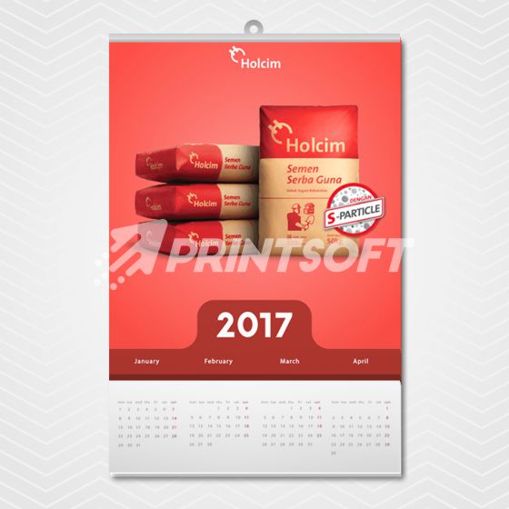 Kalender Dinding 38x53cm Ap120