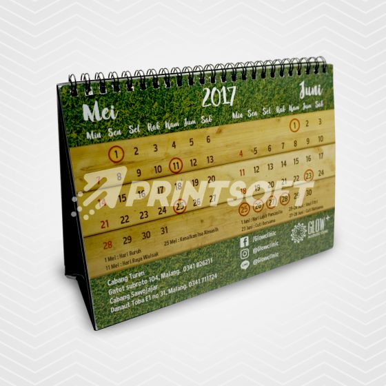 Kalender Meja 7 Lembar AC210