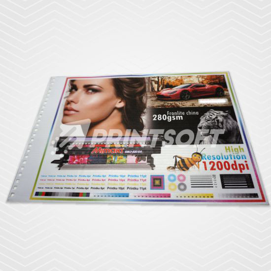 Spanduk Frontlite Flexi China 280 gsm