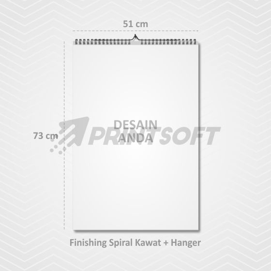 Kalender Dinding 50x70cm Ap120